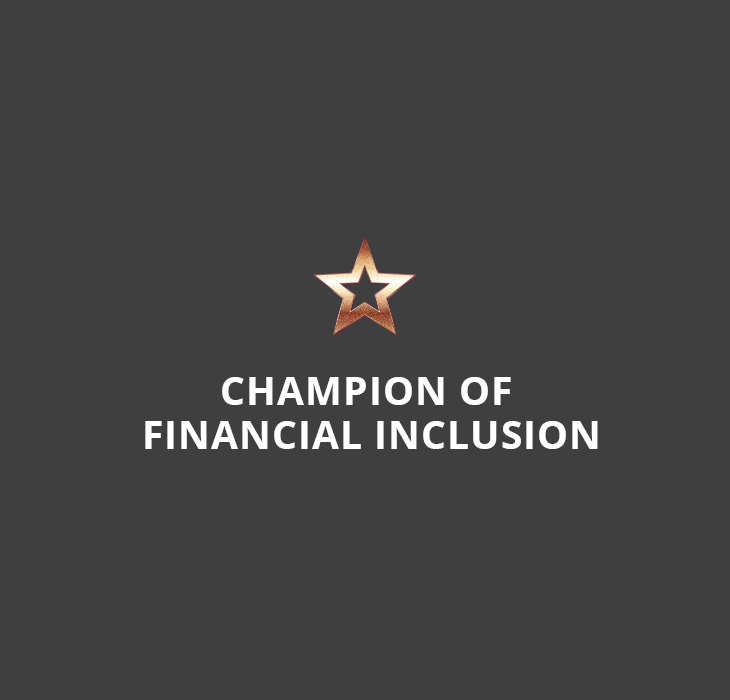 Champion of Financial Inclusion