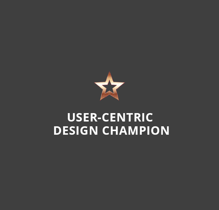 User-Centric Design Champion